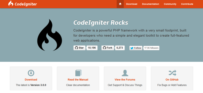 codeigniter